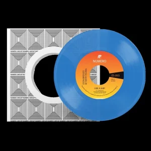 Leon Bridges & Pastor T. L. Barrett Like A Ship 7″ Vinyl Single Clear Blue Colour 2024