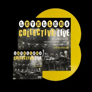 Levellers Collective / Live Vinyl LP Indies Yellow Colour 2025