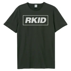Liam Gallagher Rkid Amplified Charcoal X-Large Unisex T-Shirt