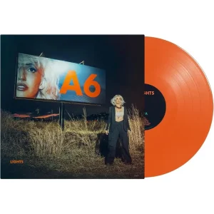 Lights A6 Vinyl LP Orange Crush Colour 2025
