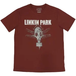 Linkin Park Gas Mask Red XX-Large T-Shirt