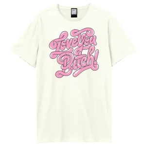 Lizzo Love You Bitch Vintage White X-Large T-Shirt