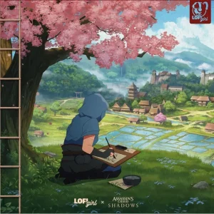 Lofi Girl X Assassin’s Creed: Shadows Vinyl LP Red Marble Colour 2025