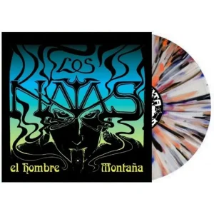 Los Natas El Hombre Montana Vinyl LP Orange Black White Splatter Colour 2023