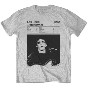 Lou Reed Transformer Grey Small T-Shirt
