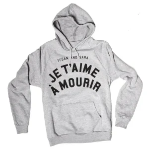 Love You French Pullover Hoodie (Heather Grey)