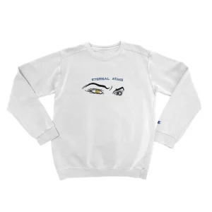 LUV Eternal Atake White Crewneck