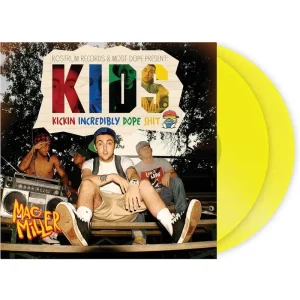 Mac Miller K.I.D.S. Vinyl LP Translucent Yellow Colour 2024