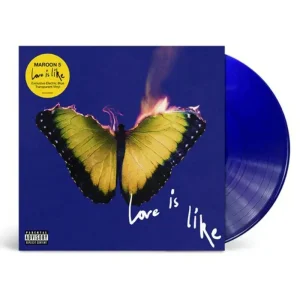 Maroon 5 Love Is Like Vinyl LP Indies Electric Blue Colour 2025