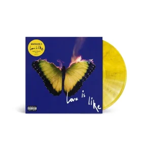 Maroon 5 Love is Like Vinyl LP Marble Yellow Colour 2025