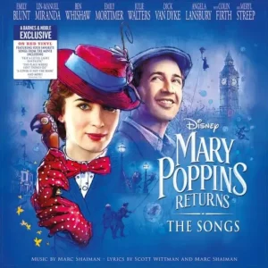 Mary Poppins Returns – The Songs Vinyl LP Red Colour