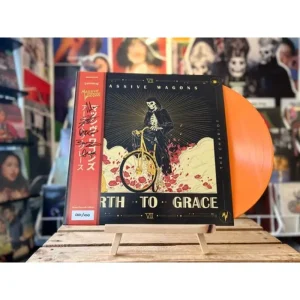 Massive Wagons Earth To Grace LP Signed Assai Obi Edition Orange Colour 2024