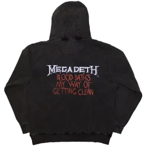 Megadeth Charcoal Grey XXL Hoodie