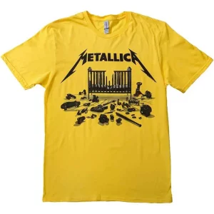 Metallica 72 Seasons Yellow Small Unisex T-Shirt