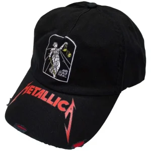 Metallica And Justice For All Black Baseball Cap Hat
