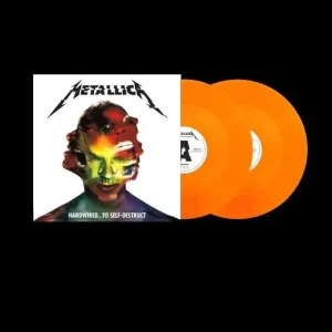 Metallica HardwiredTo Self-Destruct Vinyl LP Flame Orange Colour 2024