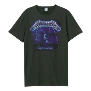 Metallica Ride The Lightning Amplified Charcoal X-Large Unisex T-Shirt