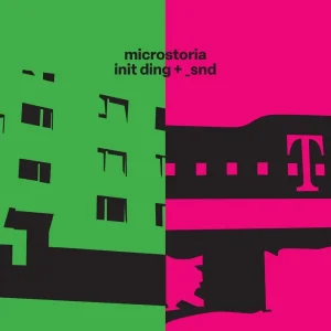 Microstoria init ding + _snd Vinyl LP Indies Opaque Pink & Opaque Green Colour 2024