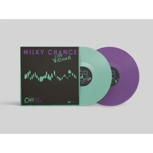Milky Chance Live From Vienna (FM4 Sessions) Vinyl LP Teal & Purple Colour 2025