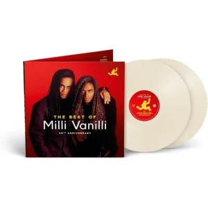 Milli Vanilli The Best Of Milli Vanilli Vinyl LP Cream Colour 2023