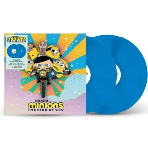Minions: The Rise Of Gru Vinyl LP Indies Blue Colour 2022