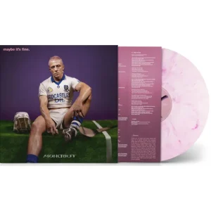 Moncrieff Maybe It’s Fine Vinyl LP Pink Marble Colour 2025