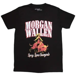 Morgan Wallen Long Live Cowgirls Black XX-Large T-Shirt