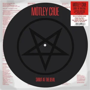 Motley Crue Shout At The Devil Vinyl LP 40th Anniversary Picture Disc 2023