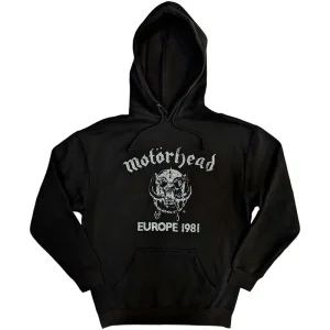 Motorhead Europe ’81 Black Large Hoodie
