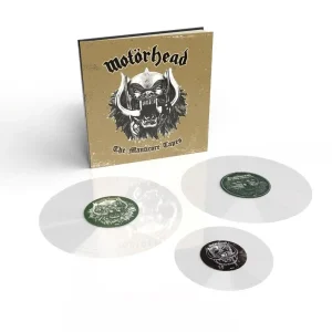 Motorhead The Manticore Tapes Vinyl LP Deluxe Bookpack Clear Colour 2025