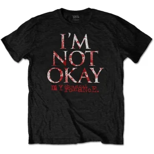 My Chemical Romance I’m Not Ok Black X-Large Unisex T-Shirt