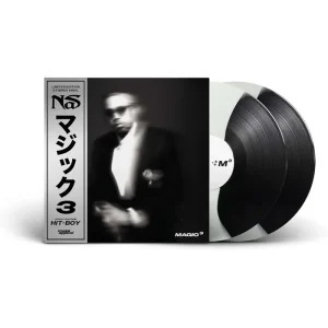 Nas Magic 3 Vinyl LP Black & White Striped Colour 2024