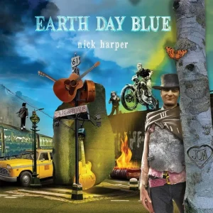 Nick Harper Earth Day Blue Vinyl LP 2024