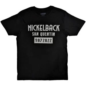 Nickelback San Quentin Black Medium Unisex T-Shirt