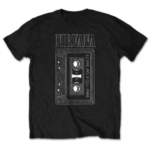 Nirvana As You Are Tape Black Medium T-Shirt