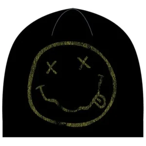Nirvana Black Beanie Hat