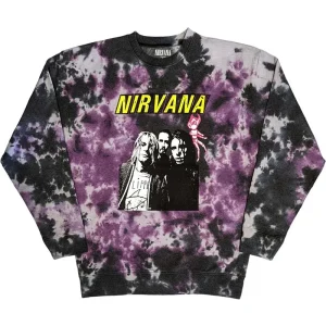 Nirvana Dip Dye Medium Sweatshirt