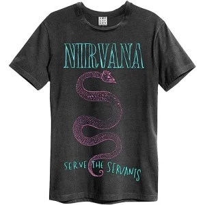 Nirvana Serve The Servants Amplified Charcoal XXL Unisex T-Shirt