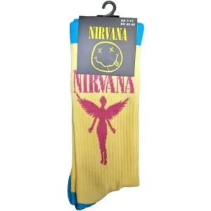 Nirvana Unisex Ankle Socks: Angelic (Uk Size 7 – 11)
