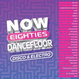 NOW That’s What I Call 80s Dancefloor: Disco & Electro Vinyl LP Purple & Pink Colour 2023