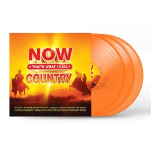 NOW That’s What I Call Country Vinyl LP Orange Colour 2024