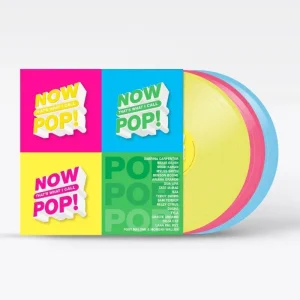 NOW That’s What I Call Pop! Vinyl LP Yellow, Pink & Blue Colour 2025