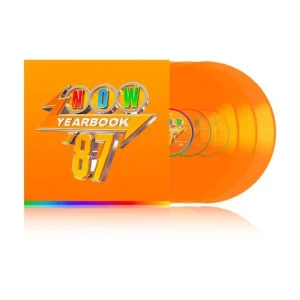 NOW Yearbook 1987 Vinyl LP Translucent Orange Colour 2024