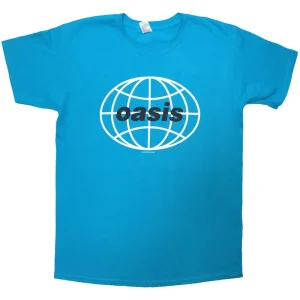 Oasis 1998 World Tour South America Blue XX-Large T-Shirt
