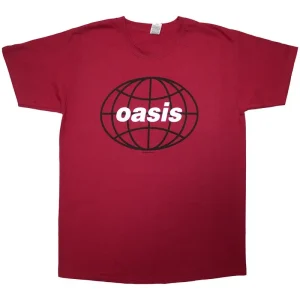 Oasis 1998 World Tour South America Red XX-Large T-Shirt