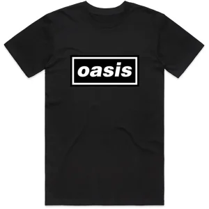 Oasis Decca Logo Black X-Large T-Shirt