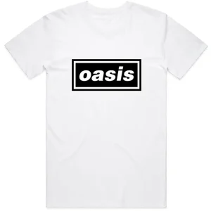 Oasis Decca Logo White XX-Large T-Shirt