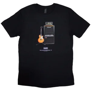 Oasis Definitely Maybe Guitar Black X-Large T-Shirt