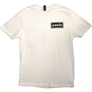 Oasis Definitely Maybe Promo White Large T-Shirt