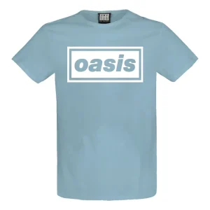 Oasis Logo Blue Medium T-Shirt